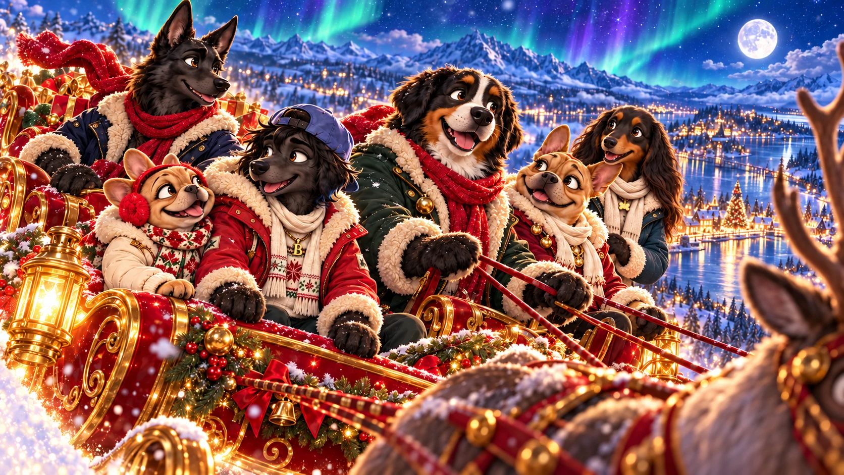 Gemeinsam durch die Winternacht