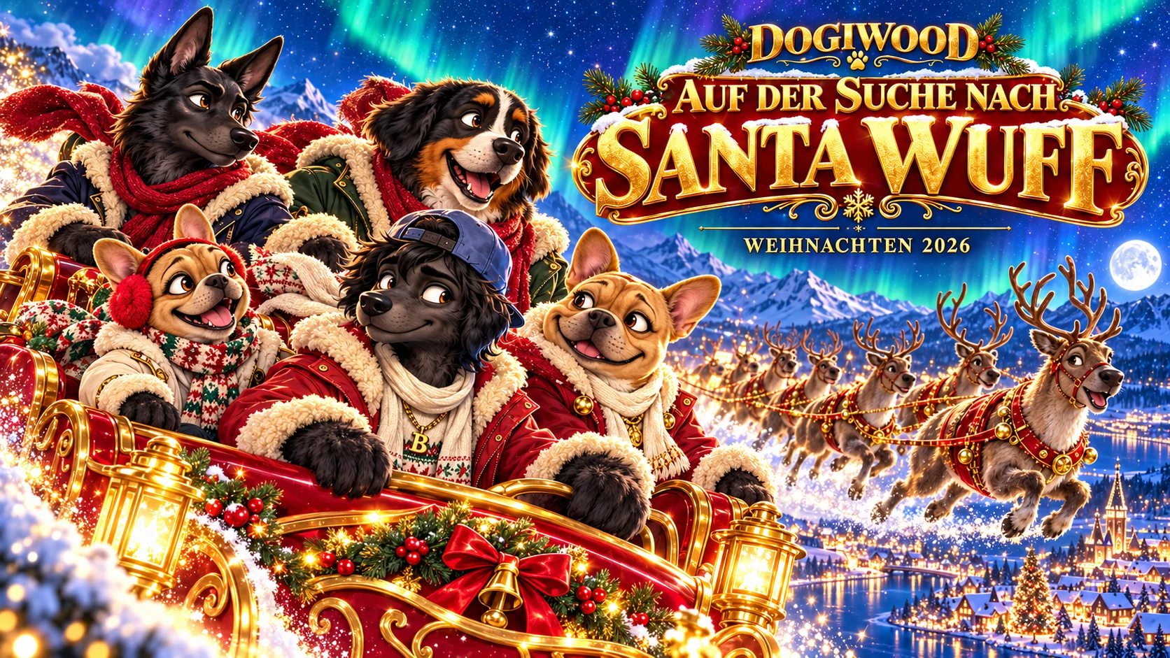 Auf der suche nach Santa Wuff ...